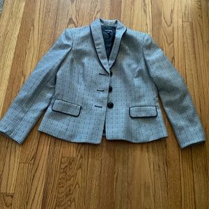 Back and white dress jacket